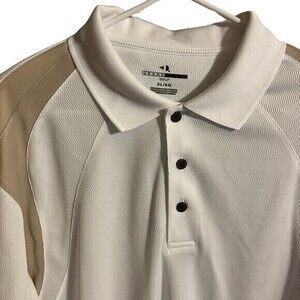 NWT Grand Slam Golf‎ Shirt, Mens, size XL White and brown